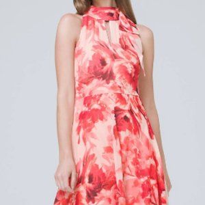 New-White House Black Market-Floral Soft Maxi Dress